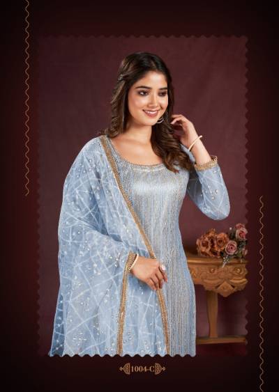 SERIES 1001 TO 1005 BY NARAYANI FASHION EMBROIDERY SALWAR KAMEEZ WHOLESALER IN INDIA